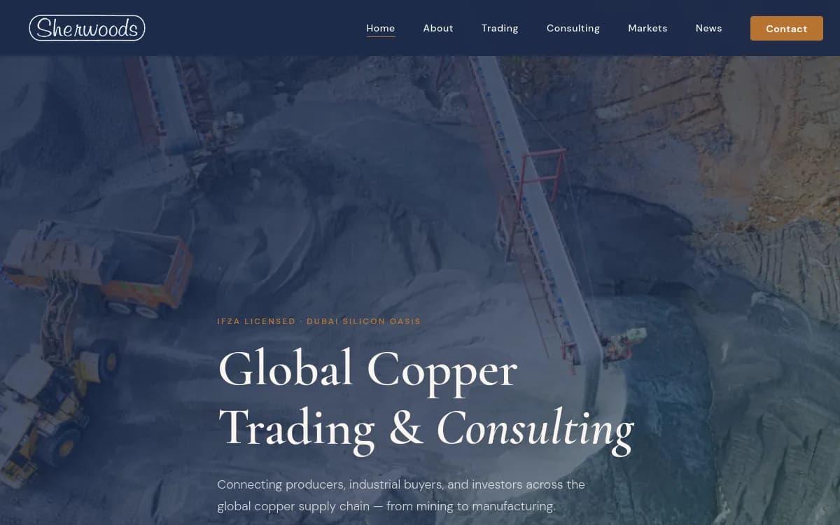 Sherwood Resources website